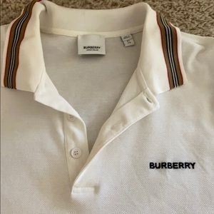 Men’s Burberry polo shirt